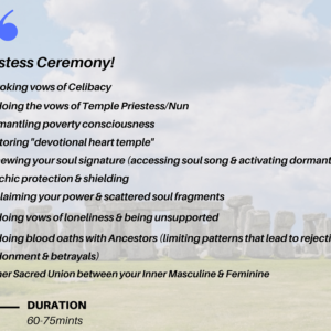 Priestess Ceremony